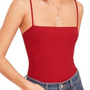 Reformation ribbed bodysuit
